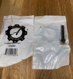 ARIENS GENUINE OEM PARTS  LE SHEAR BOLT KIT I have 28 available selling for 2 dollars each 
