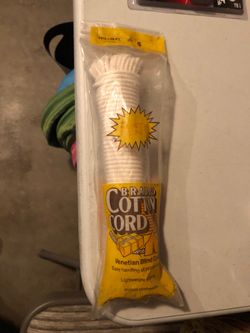 New Cotton Cord $4. Both