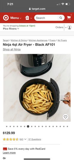 Ninja AF101 Air Fryer that Crisps, Roasts, Reheats, & Dehydrates for Sale  in Irving, TX - OfferUp