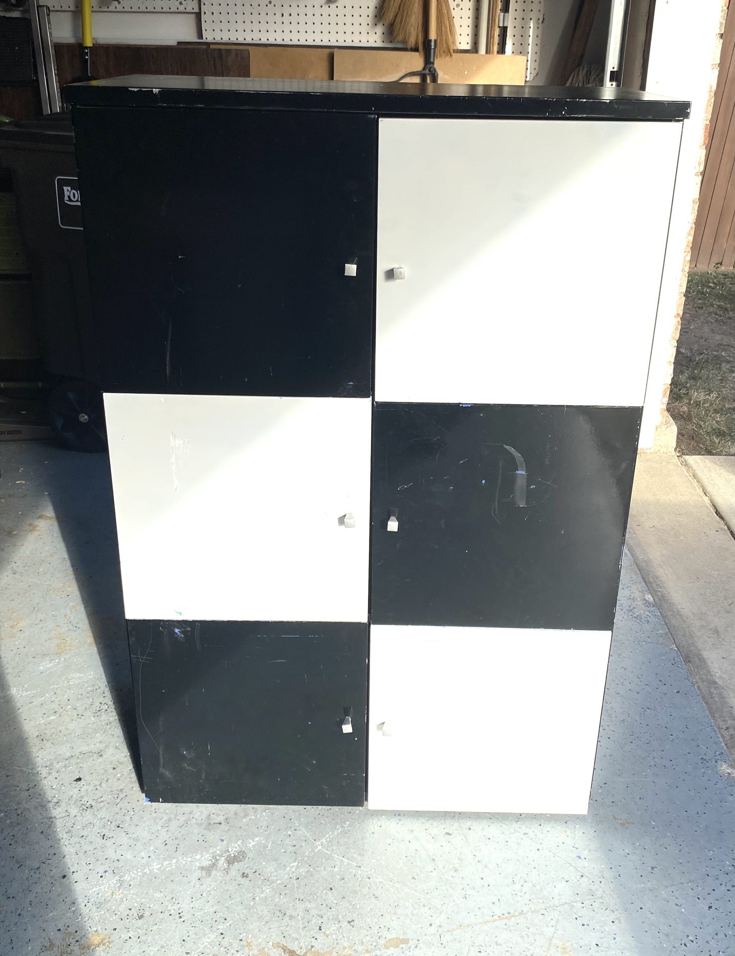 Black & White Cabinet / Bookcase