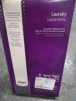 Smart Choice 8' Semi-Rigid Dryer Vent Kit