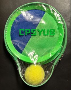 đž Velcro Hand Paddle Catch Game, 2 Paddles, 1 Ball, Zip Carry Case