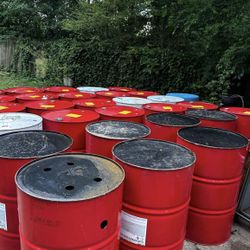 barrel - open with holes $30 closed $15