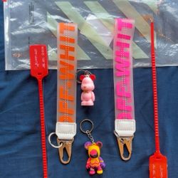Off White Keychain