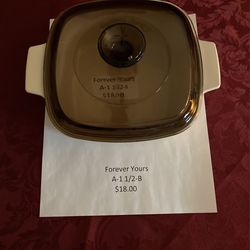 Corningware, Forever Your,  1.5 Liter, A-1 1/2 B