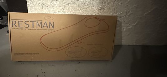 Rest man Forearm Computer Support