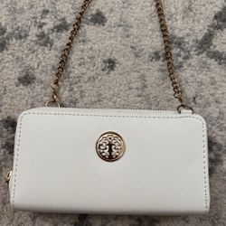 White cross body bag cute for summer