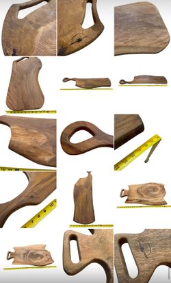 Handmade Charcuterie Wood Boards For Cutting Or Serving 