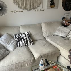 Extra Large Sofa Sectional- Off White 