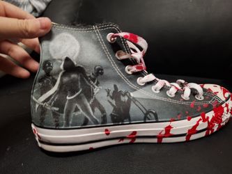Custom TWD Converse