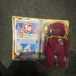 Ty Millennium the Bear Teenie Beanie Baby