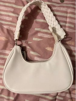 White purse