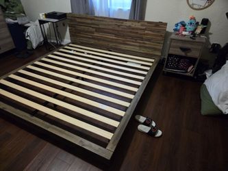 King bed frame