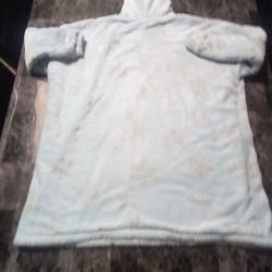 Light Blue Hoodie Comfortable And Soft