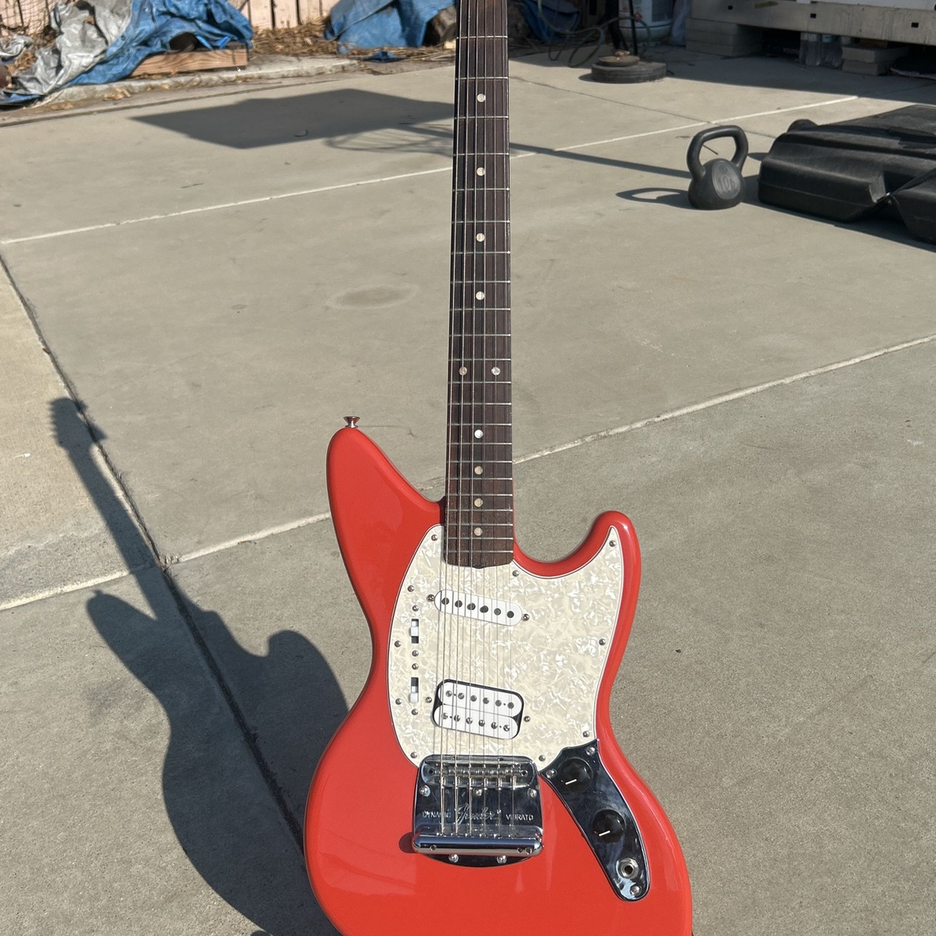 Fender Jagstang Fiesta Red MIM