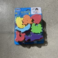 Verdes Multi- Color Foam Bath Animals Toy, 36 Pieces-Stick to Tub/Wall when Wet