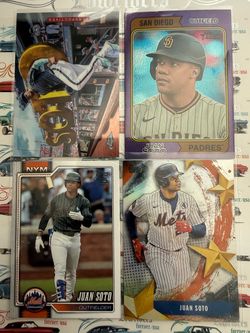 Juan Soto trading cards