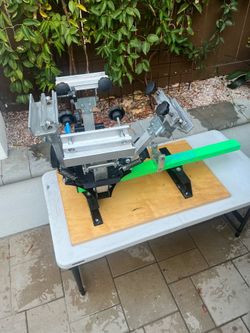 Riley Hopkins 150 screenprint press