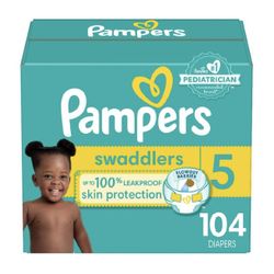 Pampers Swaddlers - Size 5 (104 Count)