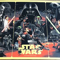 Gabz 36/24 star wars trilogy poster 229/3900