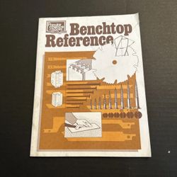 VINTAGE 1982 POPULAR SCIENCE BOOKS BENCHTOP REFERENCE WOOD WORKING BOOK