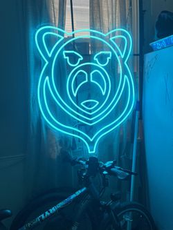 Pig Neon Led Sign Blue