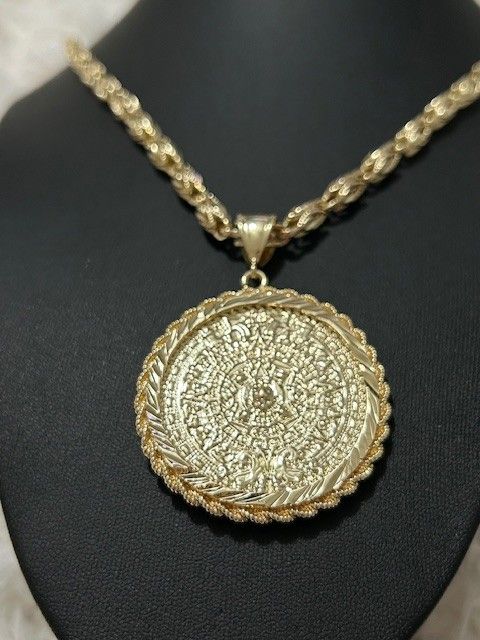 Aztec Pendant With Turkish Chain