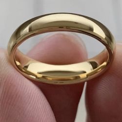 Wedding Ring New Gold 