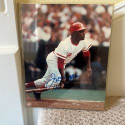 Joe Morgan Autographed 8x10