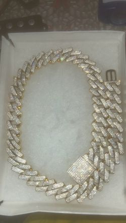 Iced Out Cuban Link Chain Necklace