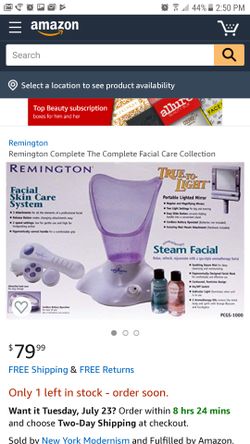 REMINGTON THE COMPLETE FACIAL CARE COLLECTIONS