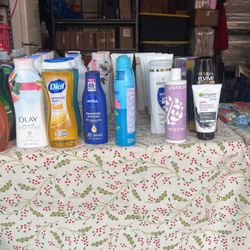 Shampoo, Conditioner, Body Wash