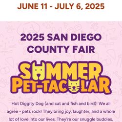 San Diego County Fair Tickets And Passport To Savings Book