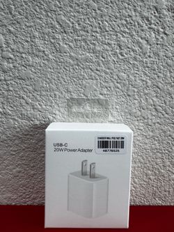 20W USB-C Wall Charger Fast Charging Power Adapter (iPhone & Android) – Brand New