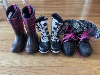 Winter Boots Girls Size 2