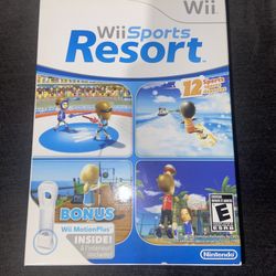 Nintendo Wii Sports Resorts Sealed In Box New