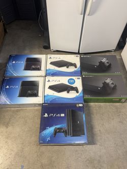 Ps4/xbox Boxes Only