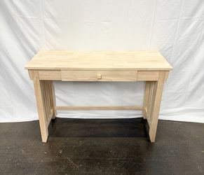 Writing Desk with Solid Wood