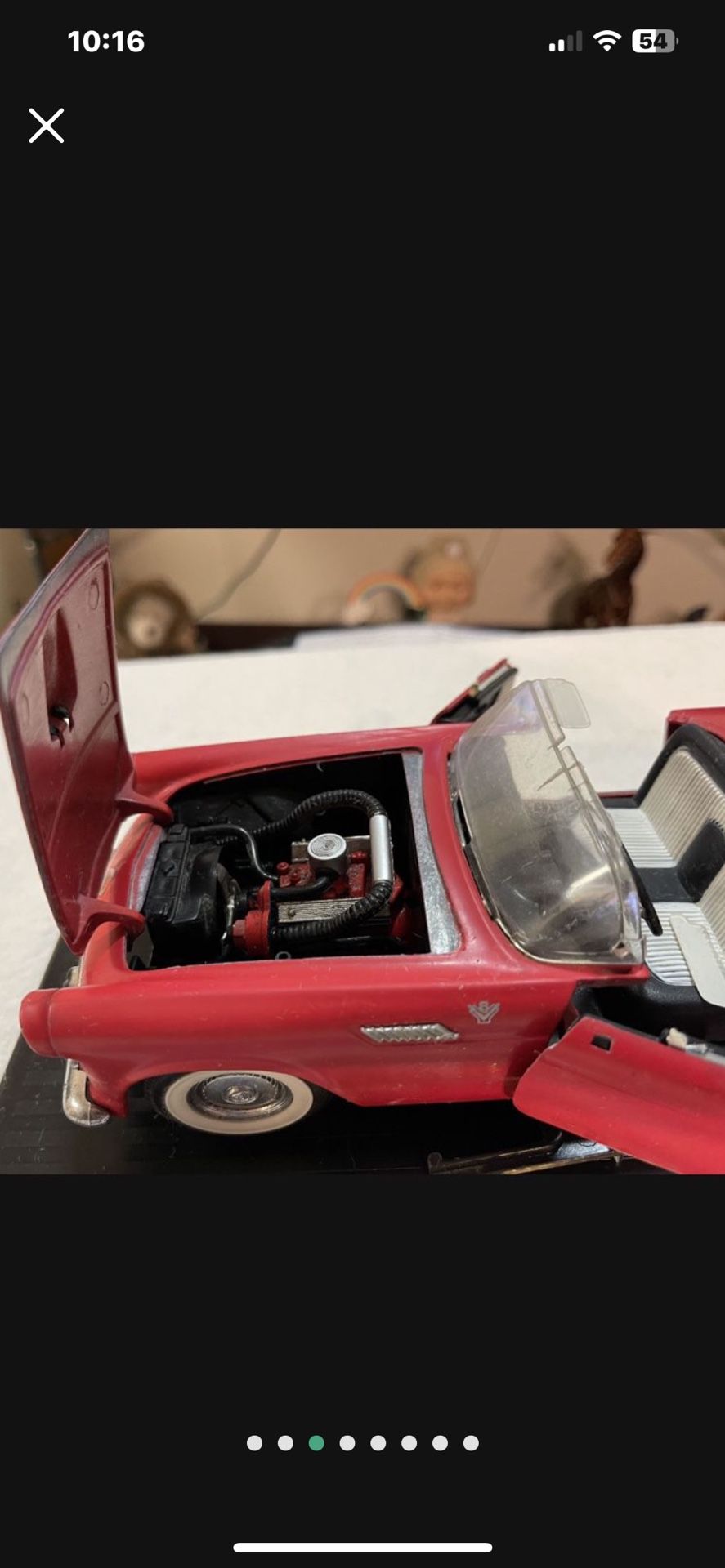 Miniature Ford Thunderbird 1955 - Road Legends 1/18 - Occasion Bon État