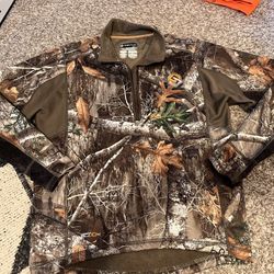 Realtree Scentlock Camo Half Zip