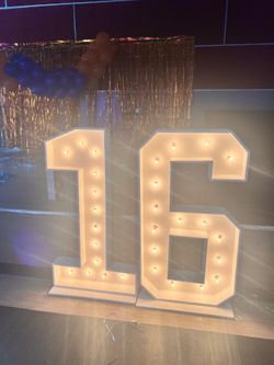 Marquee numbers