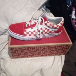 Red Vans 