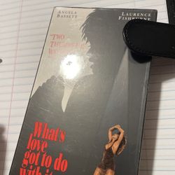Tina Turner VHS Tape What’s Love Got To Do With It 
