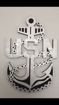 Wooden Navy Anchor