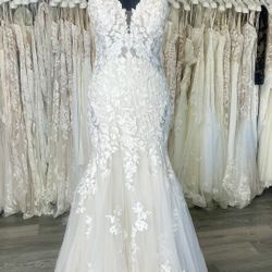 White Wedding dress Size 12