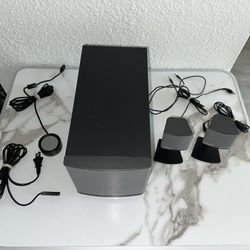 Bose Companion 3 Series ii Multimedia Speaker System Acoustimass Tested