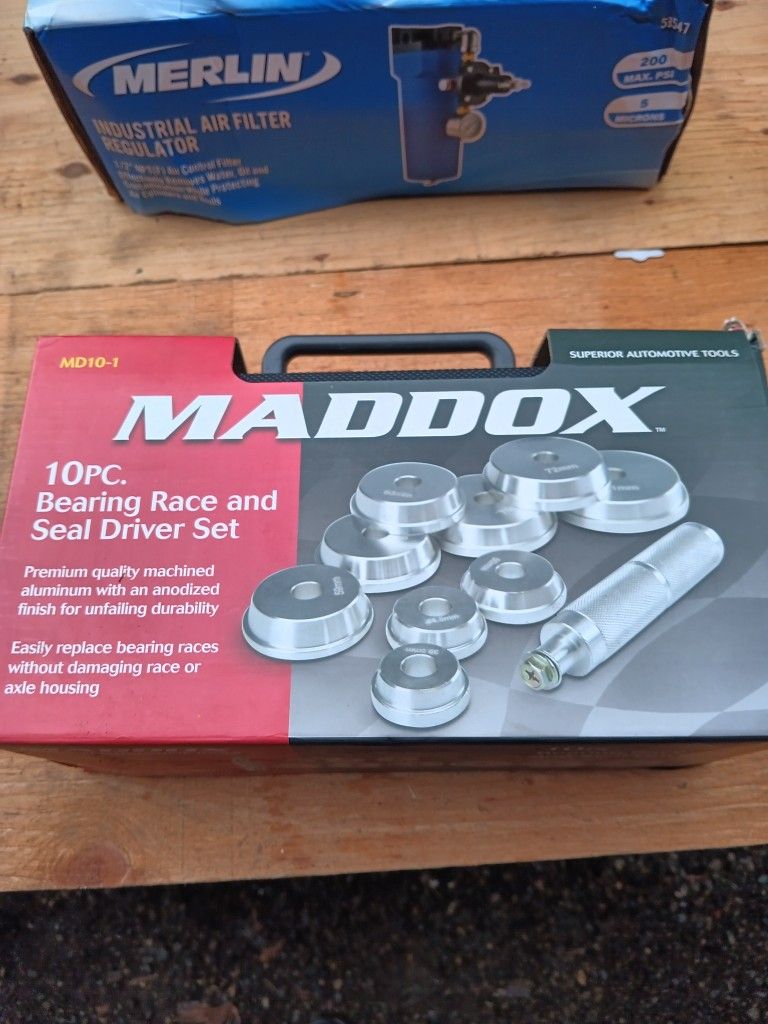 Maddox 10 Piece Bearing And Race And Seal Driver Set