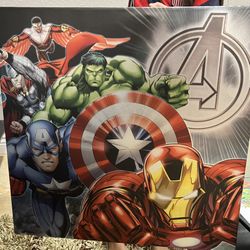Avengers - Artissimo Marvel Comics Canvas Art -