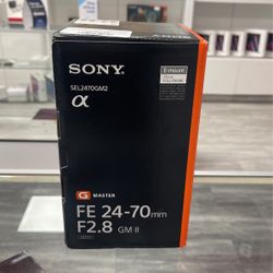 Sony FE 24-70mm F2.8 Mark II