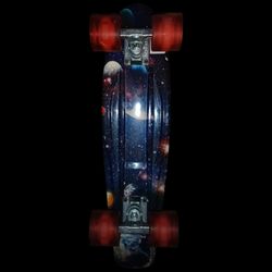 Penny Board Galaxy Pattern